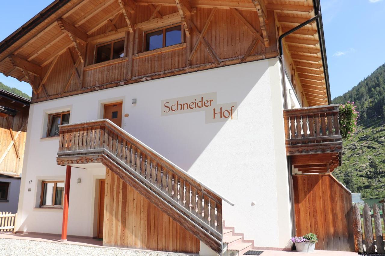 Schneiderhof Apartment Valdurna Екстериор снимка